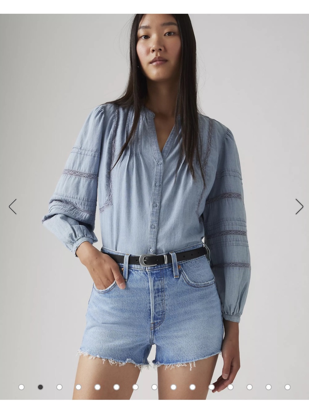 Levi’s 501 denim shorts